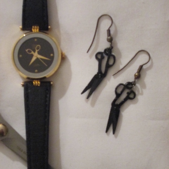 COSMETOLOGY WATCH AND EARRINGS – NWOT/NWT - Picture 2 of 8